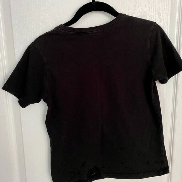 Kids Star Wars Pew Pew Black Cotton Graphic Short Sleeve Tee Shirt Size 8-10 - Picture 3 of 4